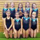 Turnerinnen der Scheffelschule 2018 bei Jugend trainiert für Olympia