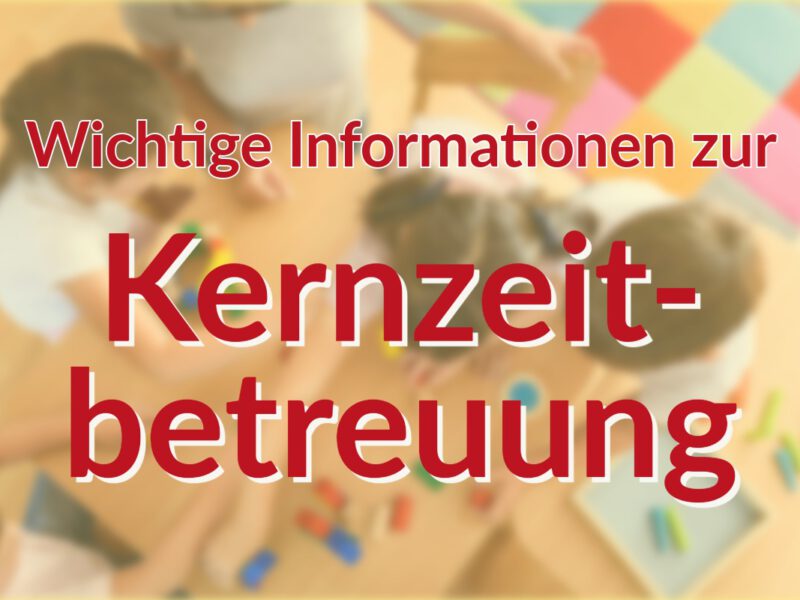 Kernzeitbetreuung SJ 26/27